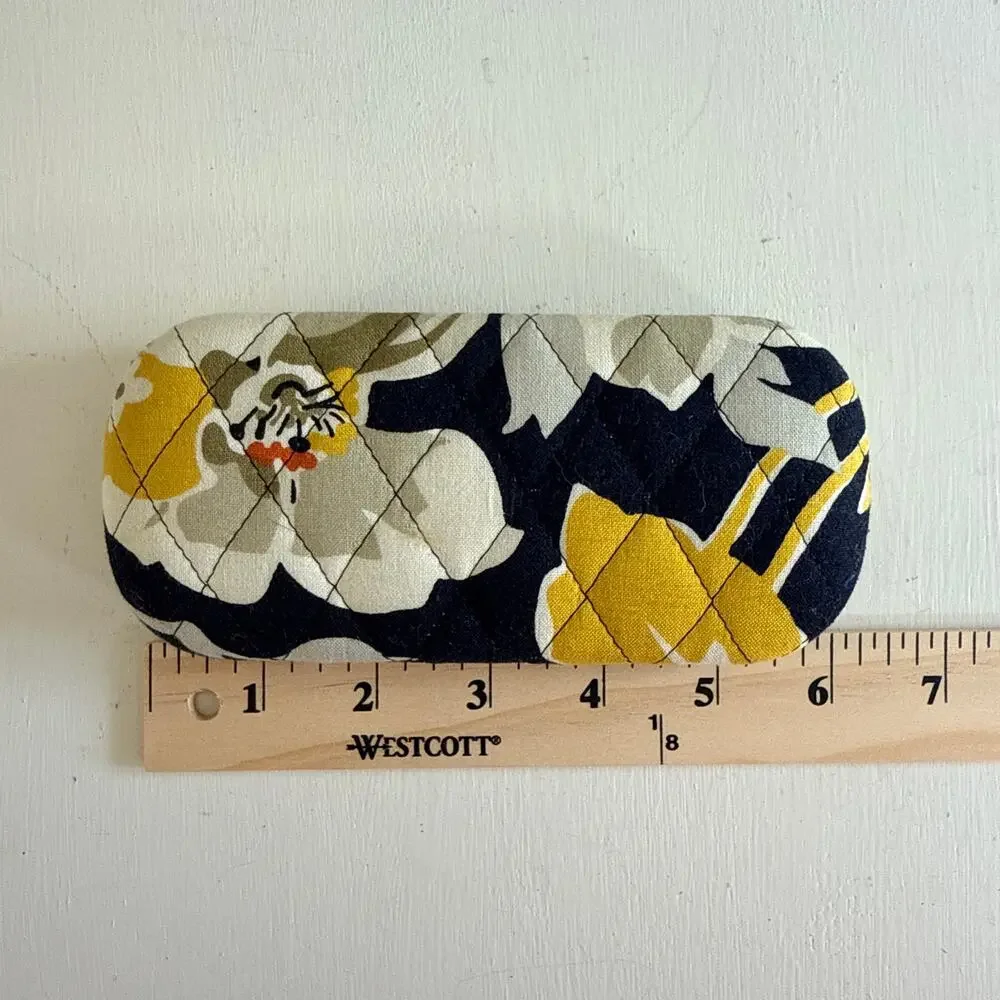 Vera Bradley Dogwood Floral Hard Shell Eyeglass Sunglasses Clamshell Case